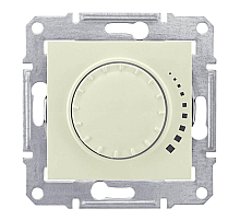 Диммер поворотный емкостный проходной Schneider Electric Sedna 60-500W SDN2200547