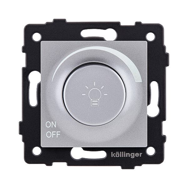 Светорегулятор универсальный 500W, серый Kollinger REA-027GY для Aspekt, Eleganz, Reflex