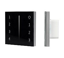 Панель Arlight Smart-P34-Dim-IN Black (230V, 0-10V, Sens, 2.4G) 028112