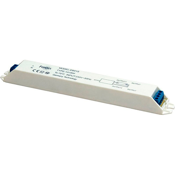Аппарат пускорегулирующий электронный (балласт), 1*30W T8/G13 230V, EB51S