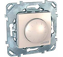 Диммер поворотный Schneider Electric Unica для люминесцентных ламп 1-10V 400VA MGU5.510.25ZD