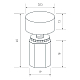 Диммер Arlight SR-NAVE-R24-BK (12-24V, 48-96W, M-FC) 046144