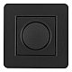 Диммер с рамкой Arte Milano SET16-1-48-1 black