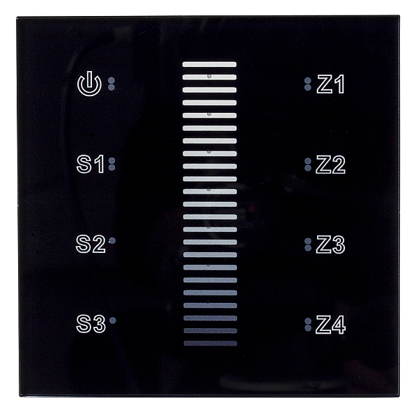 Сенсорная панель Arlight DALI-901-11-ADDR-3SC-DIM-DT6-IN Black BUS 037189