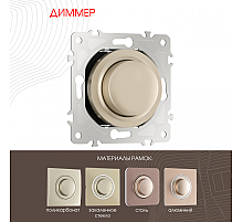 Диммер Arte Milano 202.48-1.shampan