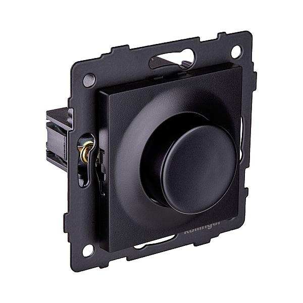 Светорегулятор для светодиодных ламп, проходной, 500W, черный Kollinger REA-048BK для Aspekt, Eleganz, Reflex