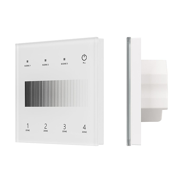 Сенсорная панель Arlight SMART-DALI-301-11-4G-3SC-DT6 Белая (230V, встраиваемая, 2.4G) (IARL, IP20 Пластик) 060790