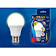 Лампа светодиодная диммируемая (UL-00004286) Uniel E27 10W 4000K матовая LED-A60 10W/4000K/E27/FR/DIM PLP01WH