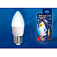 Лампа светодиодная диммируемая (UL-00004295) Uniel E27 7W 4000K матовая LED-C37 7W/4000K/E27/FR/DIM PLP01WH