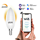 Лампа светодиодная диммируемая Gauss Smart Home E14 5W 2700K матовая 1100112