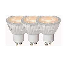 Светодиодная диммируемая лампа (3 шт.) Lucide GU10 5W 3000K 49006/15/31