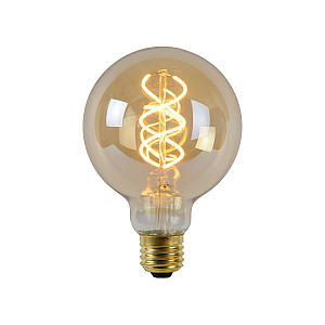 Светодиодная диммируемая лампа Lucide E27 5W 2200K шар 49032/05/62