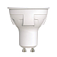 Лампа светодиодная диммируемая (UL-00003990) Uniel GU10 6W 3000K матовая LED-JCDR 6W/WW/GU10/FR/DIM PLP01WH