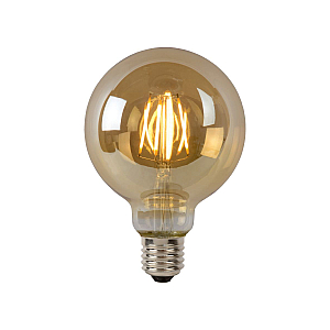 Светодиодная диммируемая лампа Lucide E27 5W 2700K шар 49069/05/62