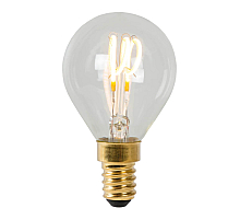 Светодиодная диммируемая лампа Lucide E14 3W 2700K шар 49046/03/60