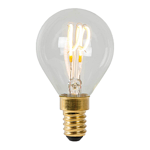 Светодиодная диммируемая лампа Lucide E14 3W 2700K шар 49046/03/60