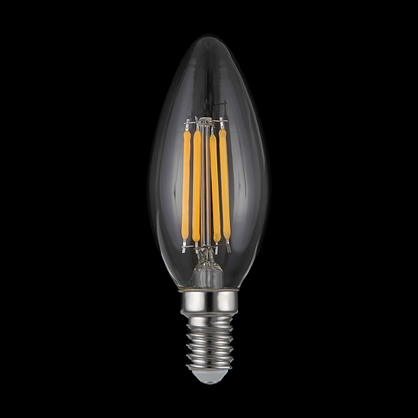 Lampa svetodiodnaya filamentnaya dimmiruemaya voltega e14 4w 300