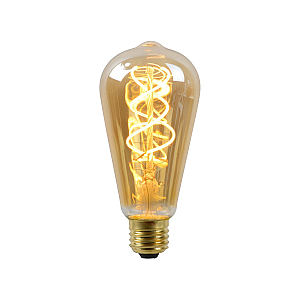 Светодиодная диммируемая лампа Lucide E27 5W 2200K 49034/05/62