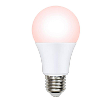 Лампа светодиодная диммируемая для птиц Uniel E27 9W LED-A60-9W/SCEP/E27/FR/DIM IP65 PLO65WH