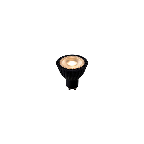 Лампа светодиодная диммируемая Lucide GU10 5W 2200-3000K черная 49009/05/30
