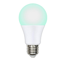 Лампа светодиодная диммируемая для бройлеров Uniel E27 9W LED-A60-9W/SCBG/E27/FR/DIM IP65 PLO65WH