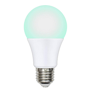 Лампа светодиодная диммируемая для бройлеров Uniel E27 9W LED-A60-9W/SCBG/E27/FR/DIM IP65 PLO65WH