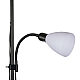 Торшер Uniel UML-T520 E27+E14 BLACK/WHITE UL-00010194