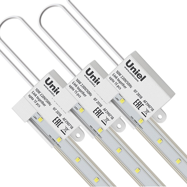 Светодиодный светильник для растений Uniel ULY-P90-10W/SPFR/K IP65 AC220V Clear KIT09 UL-00003852