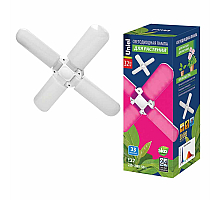 Лампа светодиодная для растений (UL-00007408) Uniel E27 32W матовая LED-P65-32W/SPSB/E27/FR/P4 PLP32WH