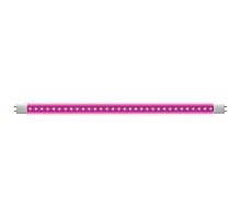 Лампа светодиодная для растений (UL-00006697) Uniel G13 9W прозрачная LED-T8-9W/SPSB/G13/CL PLP30WH
