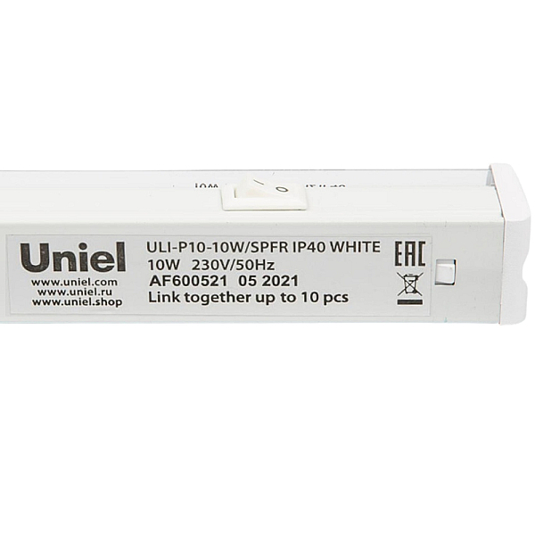 Светодиодный линейный светильник для растений Uniel ULI-P10-10W/SPFR IP40 White UL-00002257