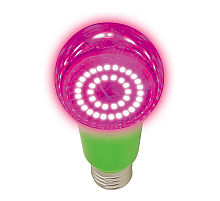 Лампа светодиодная для растений (UL-00004582) Uniel E27 15W прозрачная LED-A60-15W/SPSB/E27/CL PLP30GR