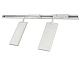 Трековый светильник для растений Uniel ULB-P37-12W/SPFR WHITE SET2 UL-00012578