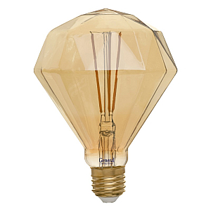 Филаментная светодиодная лампа General GLDEN-BS-10-230-E27-2700 655319