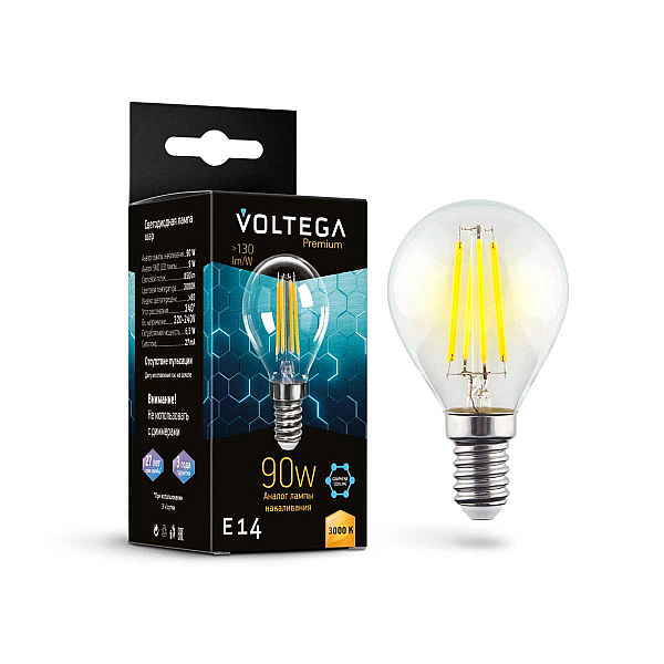 Лампочка Voltega Crystal 7222