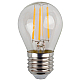 Лампа светодиодная филаментная ЭРА E27 11W 2700K прозрачная F-LED P45-11w-827-E27 Б0047013