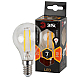 Лампа светодиодная филаментная ЭРА E14 7W 2700K прозрачная F-LED P45-7W-827-E14 Б0027946