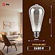 Лампа светодиодная филаментная Эра F-LED ST64-7W-824-E27 smoky 7Вт дымчатая Б0071205