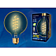 Лампа светодиодная филаментная Uniel E27 4W 2250K прозрачная LED-G95-4W/GOLDEN/E27/CW GLV21GO UL-00001818