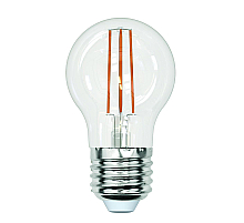 Лампа светодиодная филаментная (UL-00005908) Uniel E27 13W 4000K прозрачная LED-G45-13W/4000K/E27/CL PLS02WH