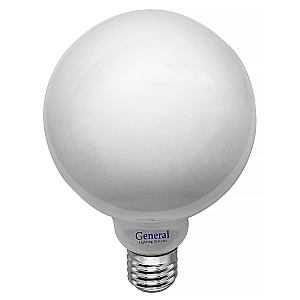 Филаментная светодиодная лампа General GLDEN-G125S-M-8-230-E27-2700 684700
