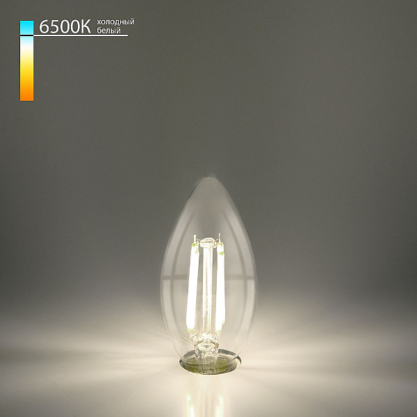 Филаментная светодиодная лампа Elektrostandard Свеча F E27 9W 6500K 4690389175350