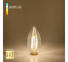 Филаментная светодиодная лампа Elektrostandard Dimmable E14 5W 4200K 4690389050701