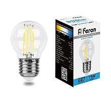 Лампа светодиодная Feron LB-511 Шарик E27 11W 6400K 38226