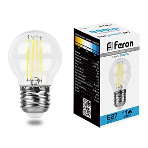 Лампа светодиодная Feron LB-511 Шарик E27 11W 6400K 38226