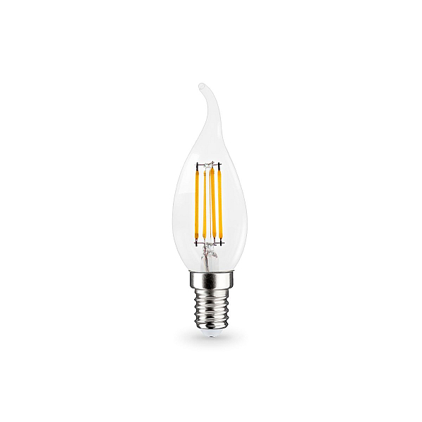 Лампа светодиодная Свеча на ветру CF35 11W 4000K Ambrella light Bulding 351124