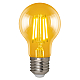 Лампа светодиодная филаментная (UL-00002355) Uniel E27 6W 2250K прозрачная LED-A60-6W/GOLDEN/E27 GLV21GO