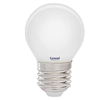 Филаментная светодиодная лампа General GLDEN-G45S-M-8-230-E27-2700 654500