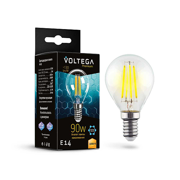 Лампочка Voltega Crystal 7222