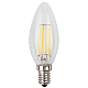 Лампа светодиодная филаментная ЭРА E14 11W 2700K прозрачная F-LED B35-11w-827-E14 Б0046985
